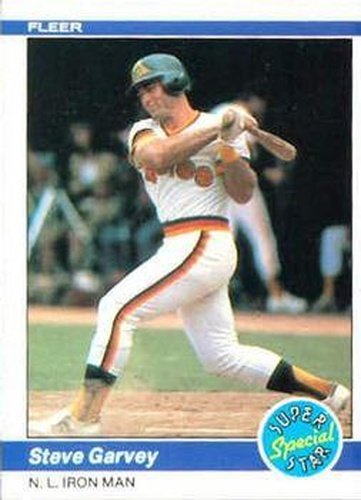#628 Steve Garvey - San Diego Padres - 1984 Fleer Baseball