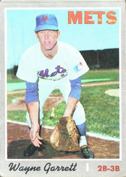 #628 Wayne Garrett - New York Mets - 1970 Topps Baseball