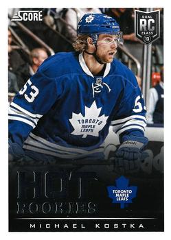 #628 Michael Kostka - Toronto Maple Leafs - 2013-14 Score Hockey