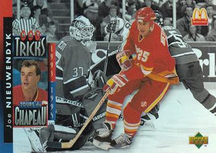 #McD-21 Joe Nieuwendyk - Calgary Flames - 1994-95 Upper Deck McDonald's Hockey