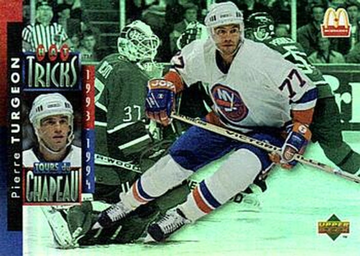 #McD-26 Pierre Turgeon - New York Islanders - 1994-95 Upper Deck McDonald's Hockey