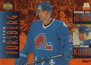 #McD-31 Peter Forsberg - Quebec Nordiques - 1994-95 Upper Deck McDonald's Hockey