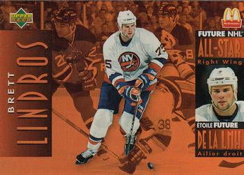 #McD-34 Brett Lindros - New York Islanders - 1994-95 Upper Deck McDonald's Hockey