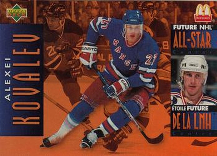 #McD-38 Alexei Kovalev - New York Rangers - 1994-95 Upper Deck McDonald's Hockey