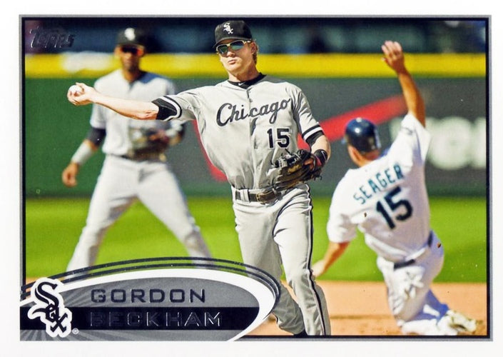 #629 Gordon Beckham - Chicago White Sox - 2012 Topps Baseball