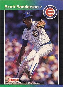 #629 Scott Sanderson - Chicago Cubs - 1989 Donruss Baseball