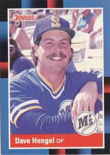 #629 Dave Hengel - Seattle Mariners - 1988 Donruss Baseball