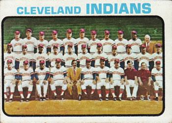 #629 Cleveland Indians - Cleveland Indians - 1973 Topps Baseball