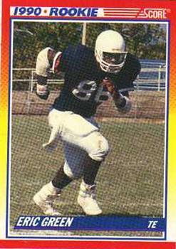 #629 Eric Green - Liberty Flames / Pittsburgh Steelers - 1990 Score Football