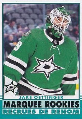 #629 Jake Oettinger - Dallas Stars - 2020-21 O-Pee-Chee Update Retro Hockey