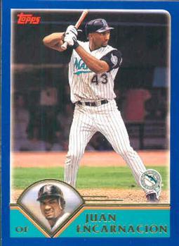 #629 Juan Encarnacion - Florida Marlins - 2003 Topps Baseball