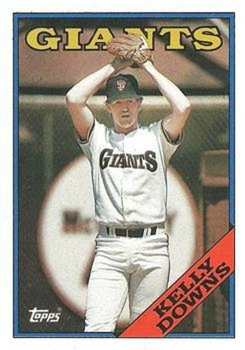 #629 Kelly Downs - San Francisco Giants - 1988 Topps Baseball