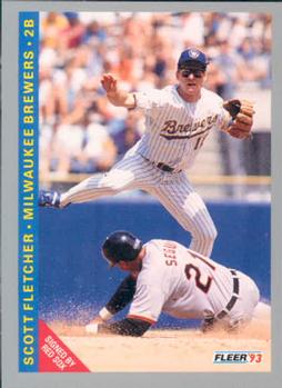 #629 Scott Fletcher - Boston Red Sox - 1993 Fleer Baseball