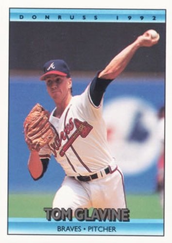 #629 Tom Glavine - Atlanta Braves - 1992 Donruss Baseball