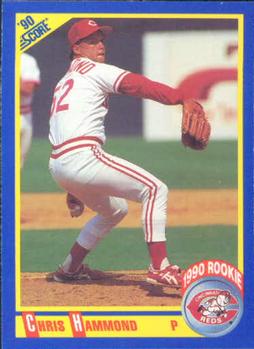 #629 Chris Hammond - Cincinnati Reds - 1990 Score Baseball