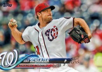 #629 Max Scherzer - Washington Nationals - 2018 Topps Baseball
