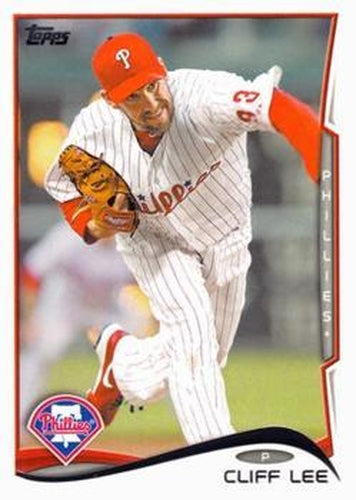 #629b Cliff Lee - Philadelphia Phillies - 2014 Topps Baseball