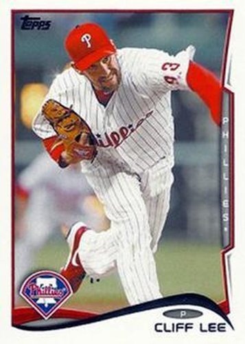 #629c Cliff Lee - Philadelphia Phillies - 2014 Topps Baseball