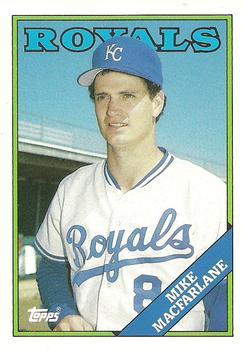 #62T Mike Macfarlane - Kansas City Royals - 1988 Topps Traded Baseball