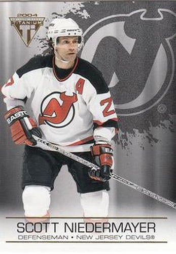 #62 Scott Niedermayer - New Jersey Devils - 2003-04 Pacific Private Stock Titanium Hockey