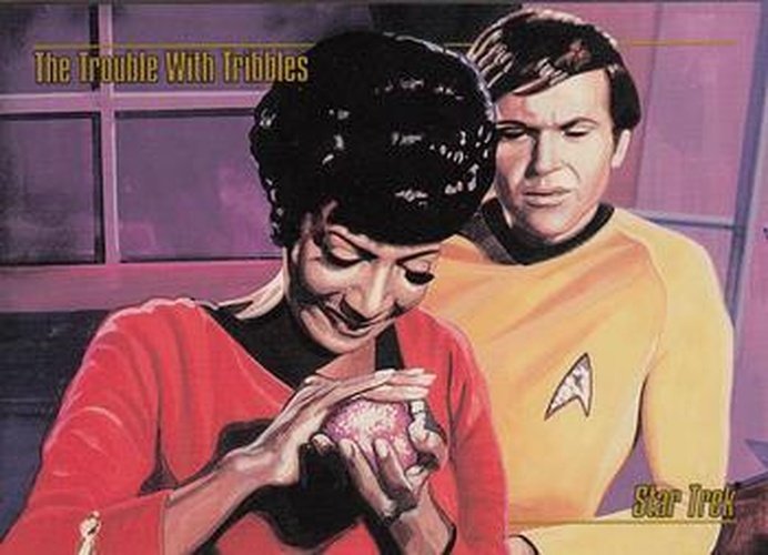 #62 The Trouble with Tribbles - 1993 SkyBox Star Trek Master Series