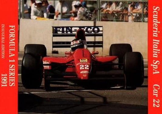 #62 J.J. Lehto - Scuderia Italia - 1991 Carms Formula 1 Racing