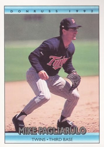 #62 Mike Pagliarulo - Minnesota Twins - 1992 Donruss Baseball