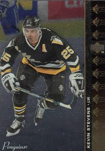 #SP-62 Kevin Stevens - Pittsburgh Penguins - 1994-95 Upper Deck Hockey - SP