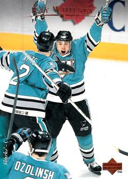 #62 Ray Whitney - San Jose Sharks - 1995-96 Upper Deck Hockey