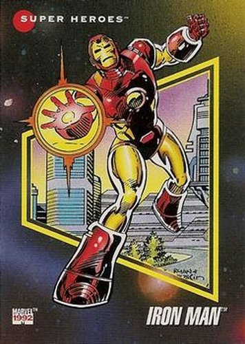 #62 Iron Man - 1992 Impel Marvel Universe