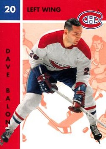 #62 Dave Balon - Montreal Canadiens - 1995-96 Parkhurst 1966-67 Hockey