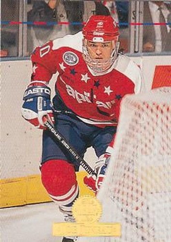 #62 Joe Juneau - Washington Capitals - 1994-95 Leaf Hockey