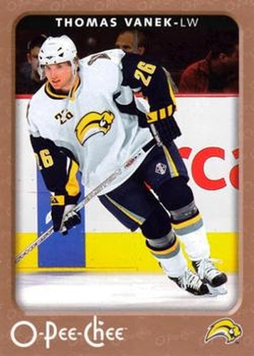 #62 Thomas Vanek - Buffalo Sabres - 2006-07 O-Pee-Chee Hockey