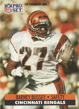 #462 Barney Bussey - Cincinnati Bengals - 1991 Pro Set Football