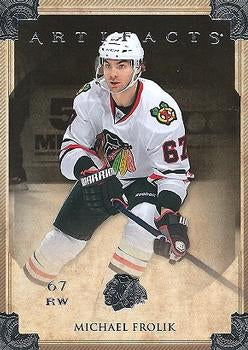 #62 Michael Frolik - Chicago Blackhawks - 2013-14 Upper Deck Artifacts Hockey