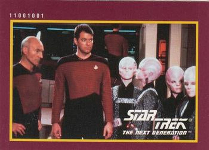 #62 11001001 - 1991 Impel Star Trek 25th Anniversary