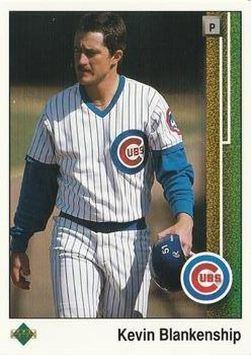#762 Kevin Blankenship - Chicago Cubs - 1989 Upper Deck Baseball