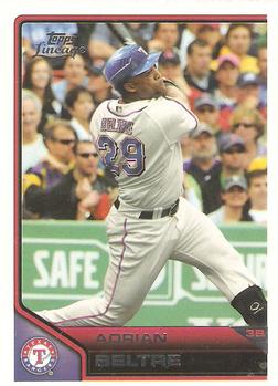 #62 Adrian Beltre - Texas Rangers - 2011 Topps Lineage Baseball