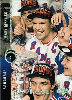 #62 Mark Messier - New York Rangers - 1994-95 Upper Deck Hockey - Electric Ice