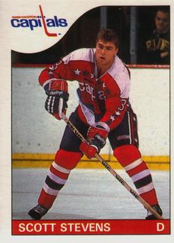 #62 Scott Stevens - Washington Capitals - 1985-86 O-Pee-Chee Hockey