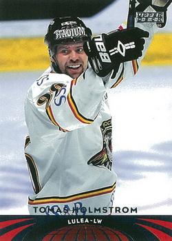 #62 Tomas Holmstrom - Lulea - 2004-05 UD All-World Edition Hockey