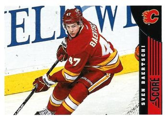 #62 Sven Baertschi - Calgary Flames - 2013-14 Score Hockey