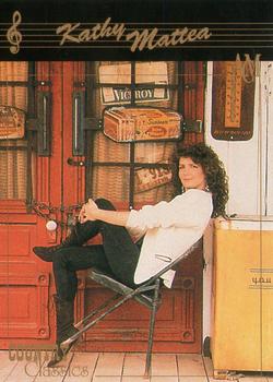 #62 Kathy Mattea - 1992 Collect-A-Card Country Classics