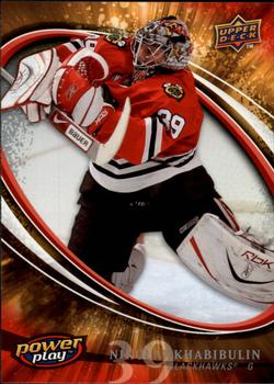 #62 Nikolai Khabibulin - Chicago Blackhawks - 2008-09 Upper Deck Power Play Box Set Hockey