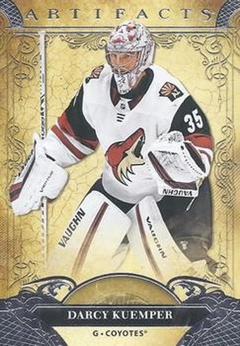 #62 Darcy Kuemper - Arizona Coyotes - 2020-21 Upper Deck Artifacts Hockey