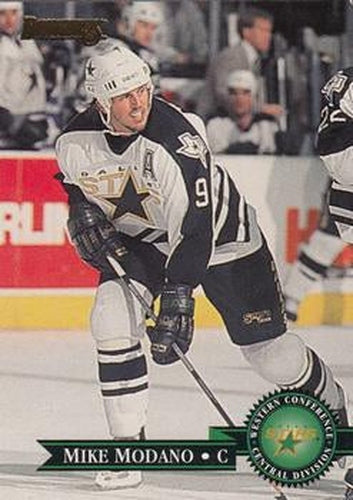 #62 Mike Modano - Dallas Stars - 1995-96 Donruss Hockey