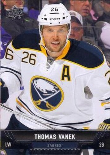 #62 Thomas Vanek - Buffalo Sabres - 2013-14 Upper Deck Hockey