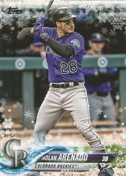 #HMW62 Nolan Arenado - Colorado Rockies - 2018 Topps Holiday Baseball