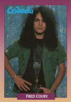 #62 Fred Coury - 1991 Brockum Rock Cards