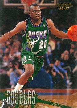 #62 Sherman Douglas - Milwaukee Bucks - 1996-97 Fleer Basketball